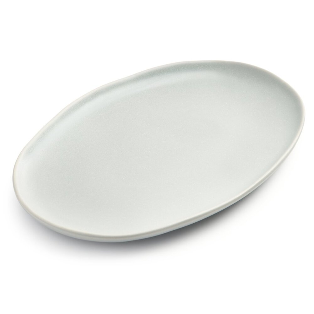 Oake Ceramic Serving Platter, Created for Macy's - Blue